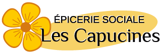 Snacks healthy bureau - Logo de l'épicerie sociale Les Capucines