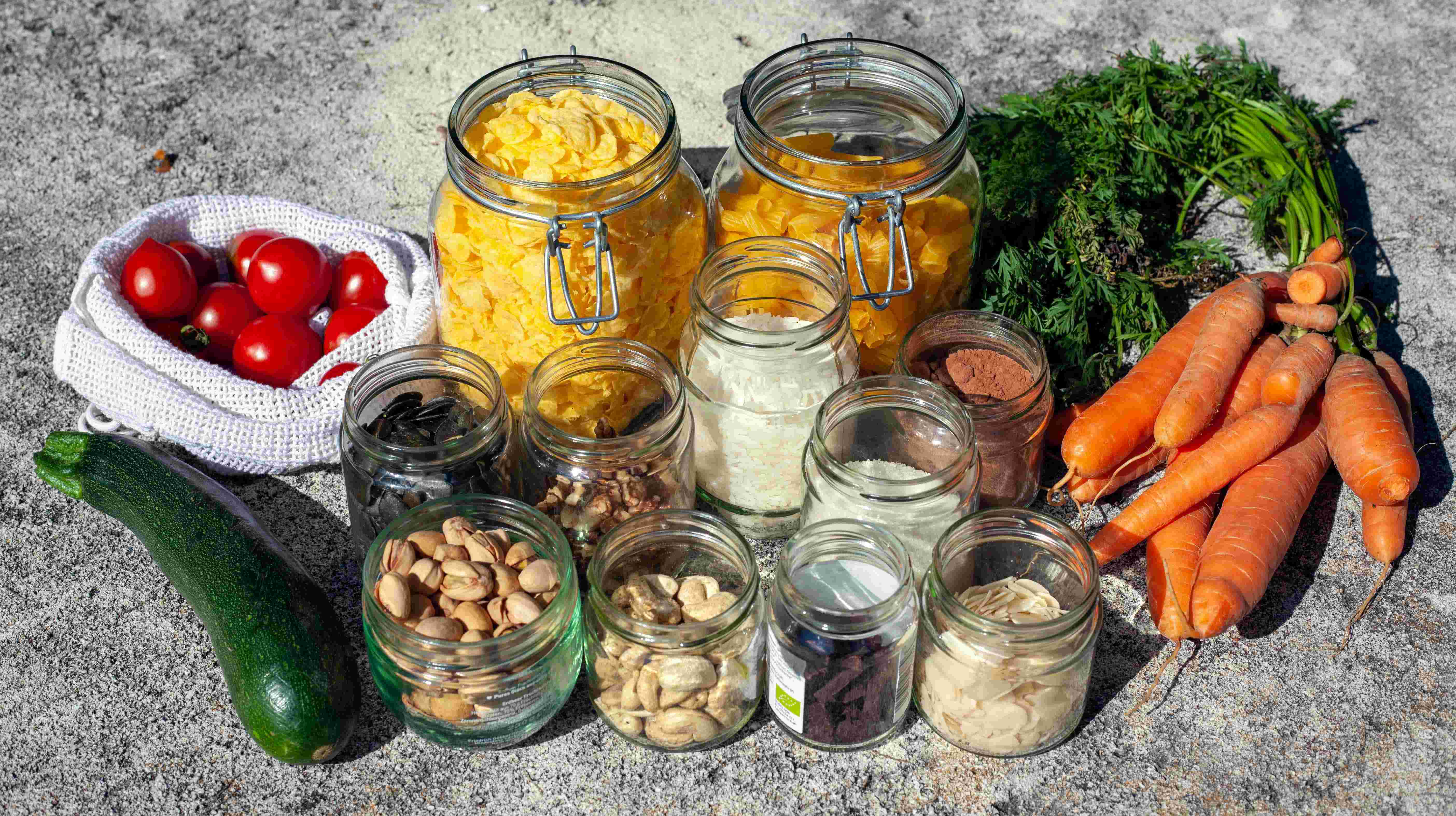 Zéro-déchet et aliments en vrac en cuisine - zero-waste tips