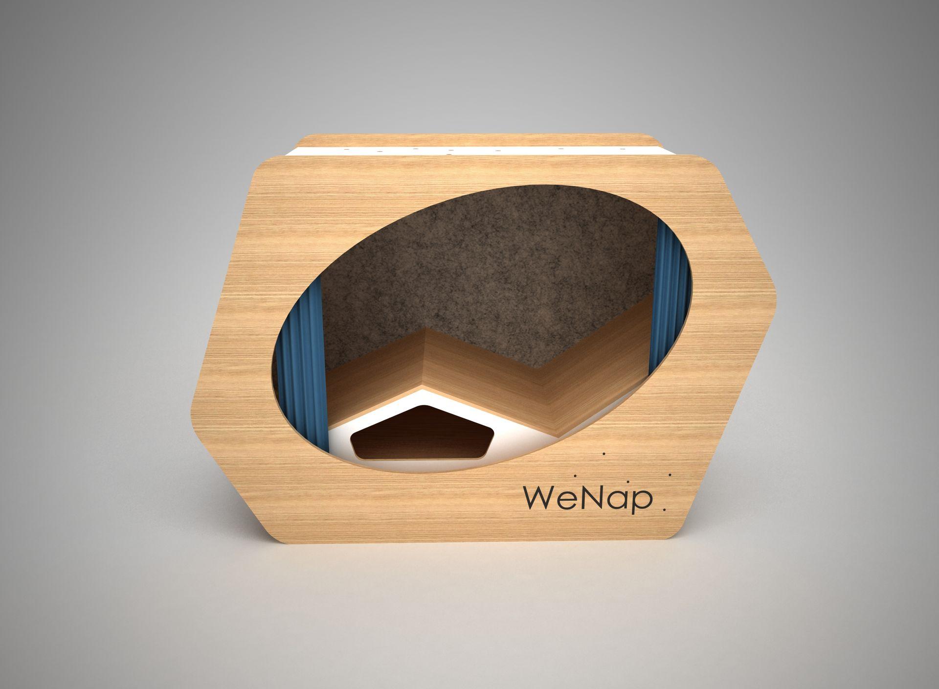 Sieste au travail - cocon de repos wenap