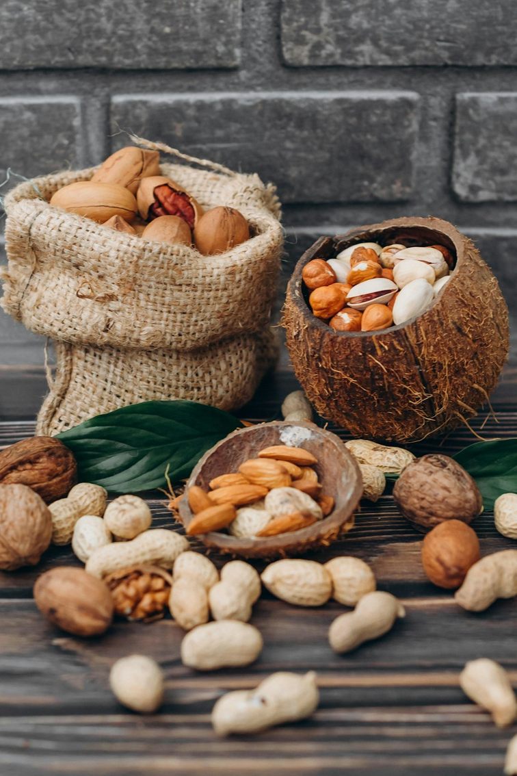 fruits à coque et diabète - arachides, noix, noisettes