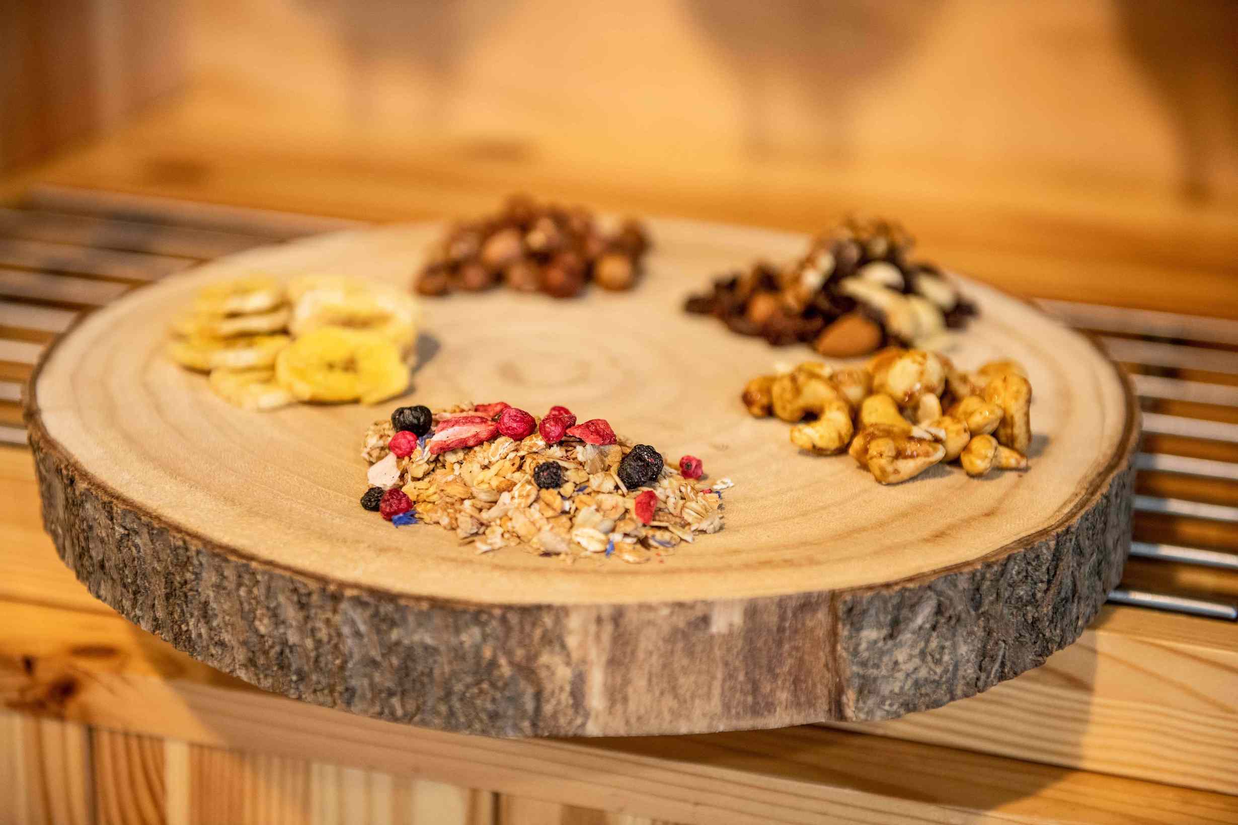 Collations saines au bureau