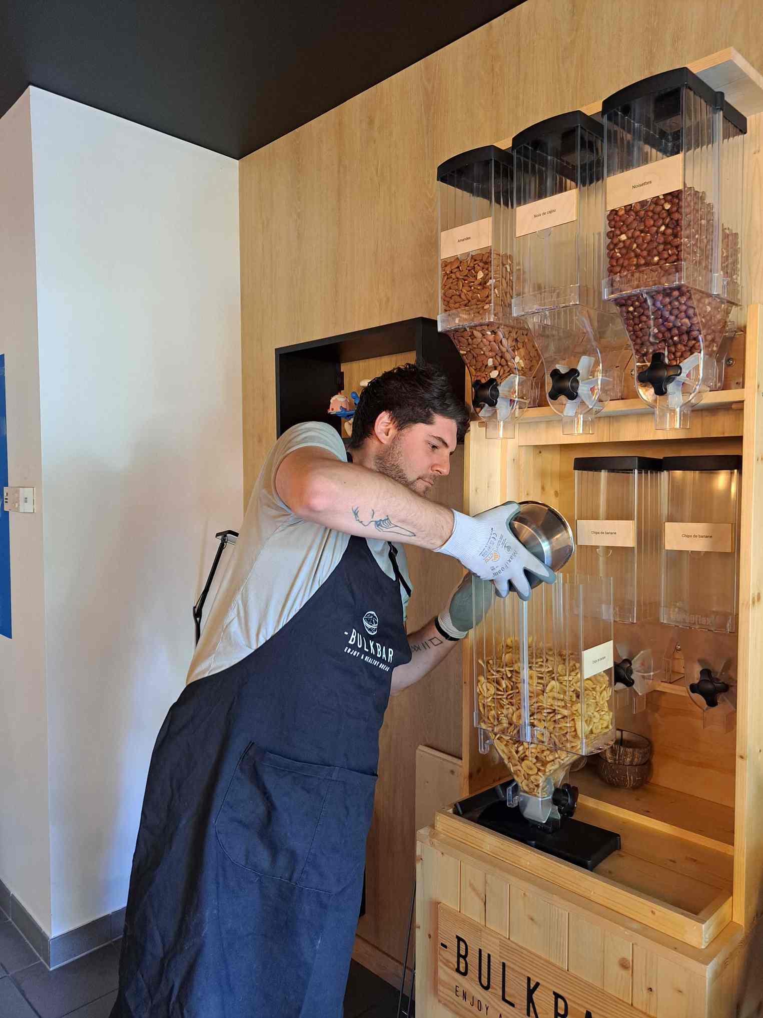 BulkBar - Service clé en main - réassort distributeur