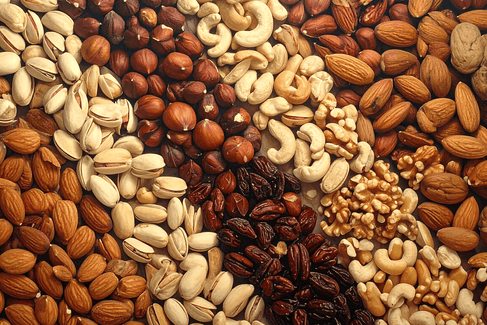 Assortiment d’encas sains