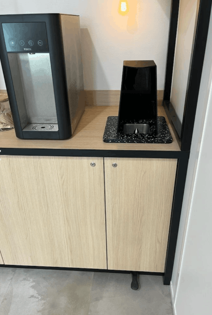 Cup Cleaner - kit d'intégration pour plan de travail